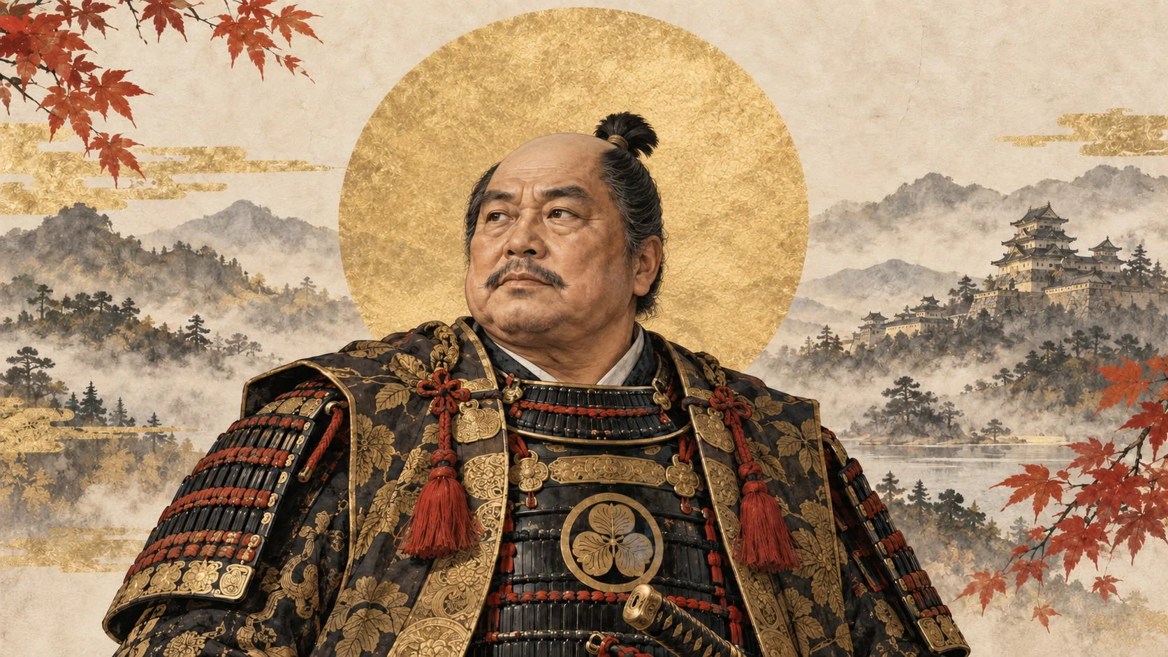徳川家康（三つ葉葵紋）