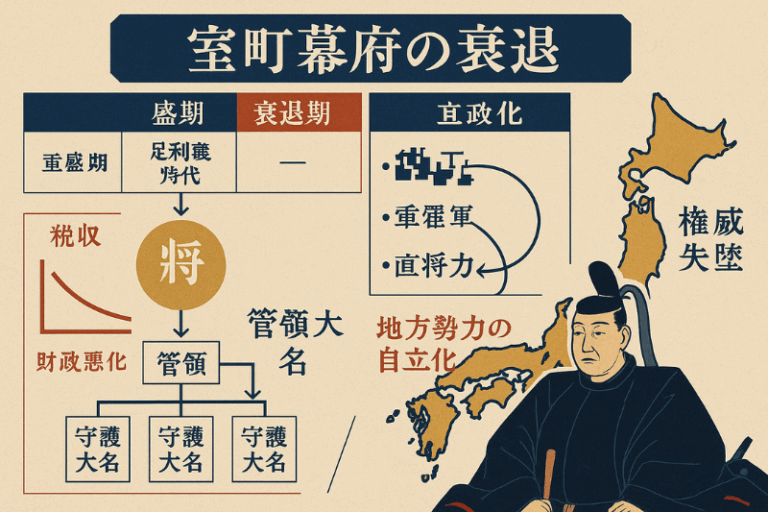 戦国時代はなぜ始まった?原因と歴史的背景を分かりやすく解説【室町幕府衰退から応仁の乱まで】 | 戦国時代探訪