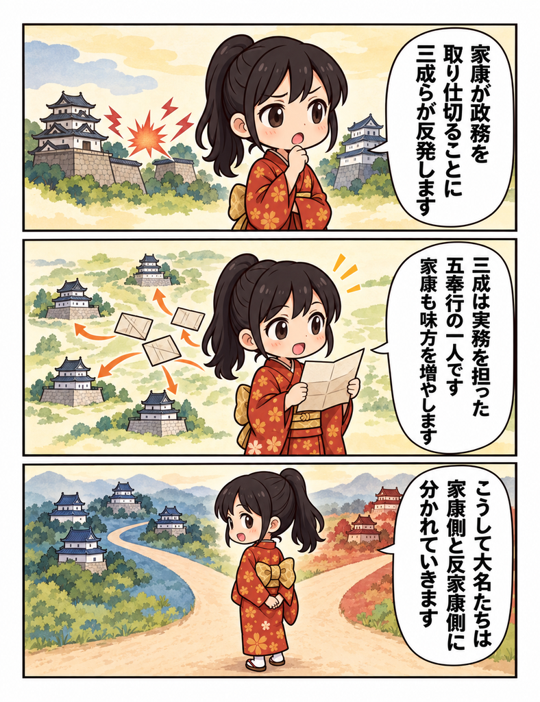 マンガで分かる03五大老と五奉行の役割