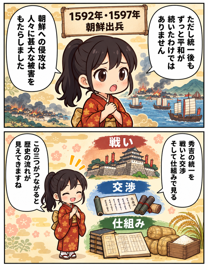 マンガでわかる10，朝鮮出兵
