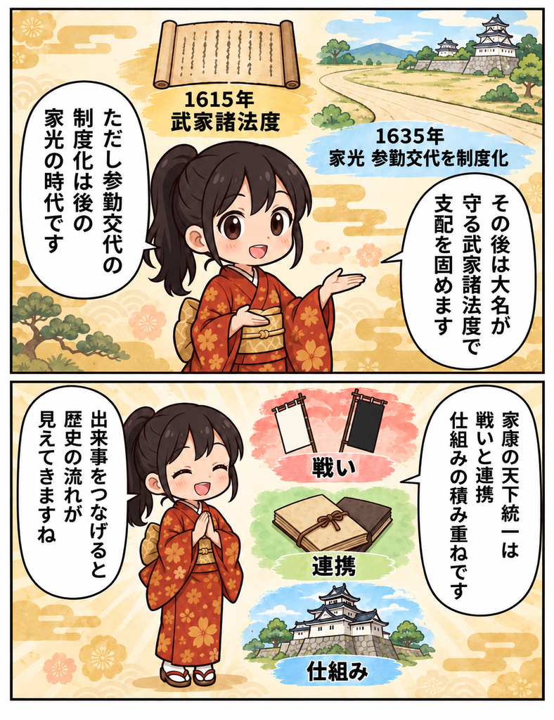 マンガで分かる10、徳川家康はなぜ天下をとれた?まとめ