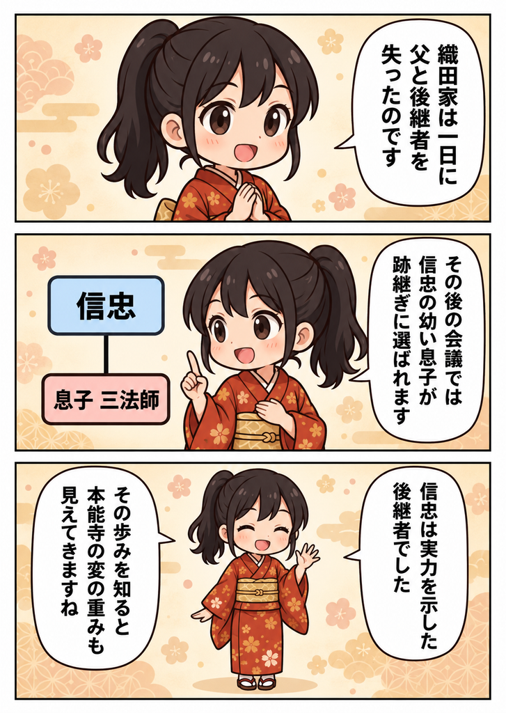 マンガでわかる10、二条御所での最後の戦い-2