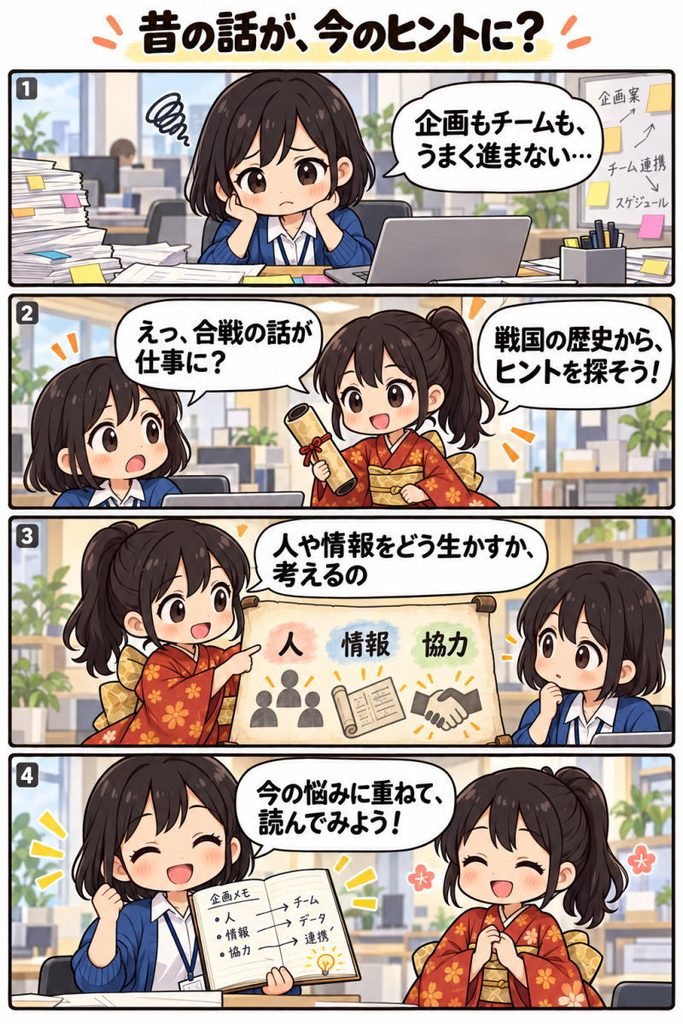 まんがでわかる、1歴史から学ぶ経営戦略とリーダーシップ
