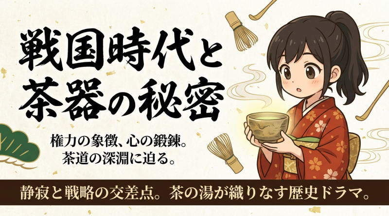 戦国時代の茶器の役割とその歴史的背景：茶道の魅力に迫る