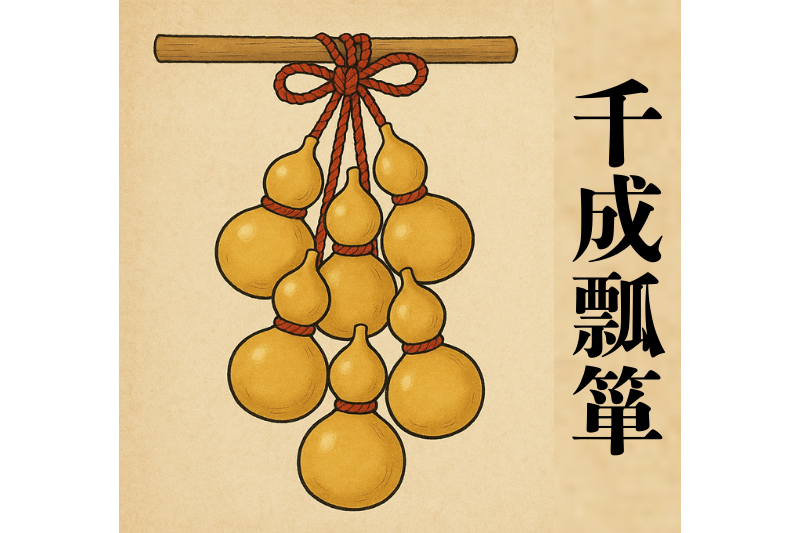 豊臣秀吉と千成ひょうたん