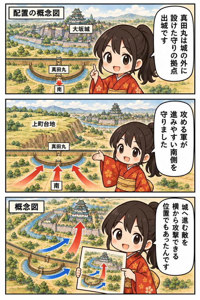 まんがでわかる、真田丸の築城技術