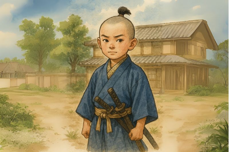 幼少期の名前は吉法師（きっぽうし）イメージ図