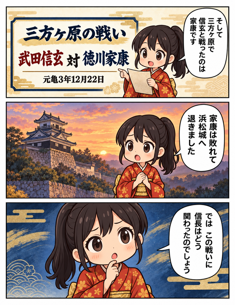 マンガで分かる、三方ヶ原の戦い(1572年)の真実