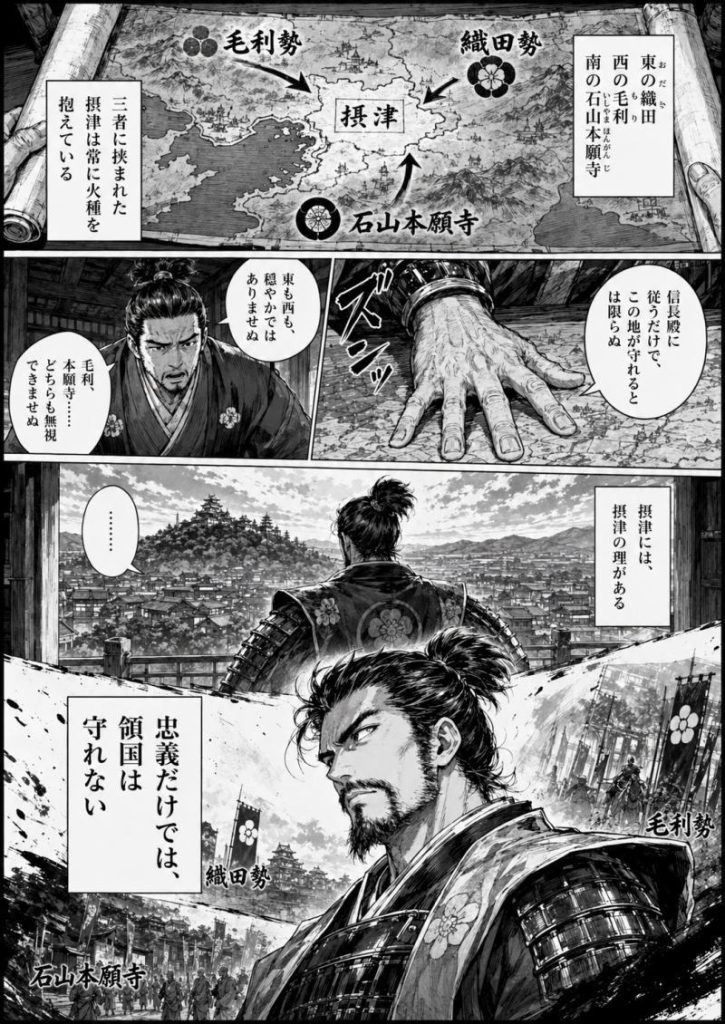 荒木村重がなぜ裏切ったのか?-マンガ版page3