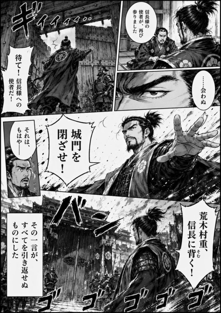 荒木村重がなぜ裏切ったのか?-マンガ版page5