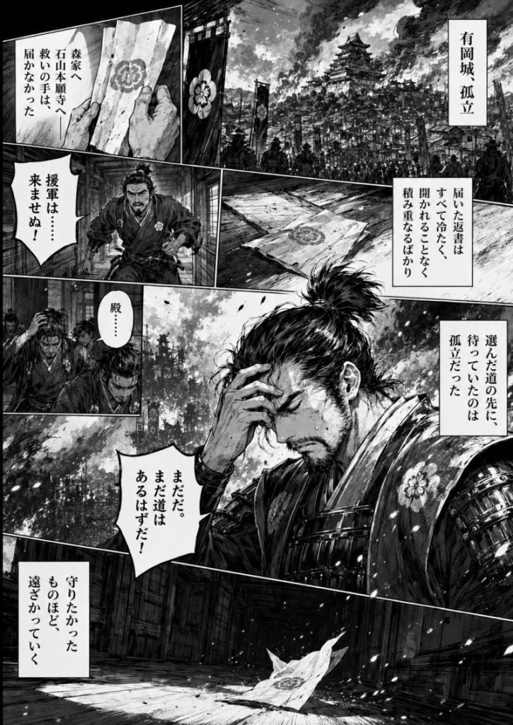 荒木村重がなぜ裏切ったのか?-マンガ版page6