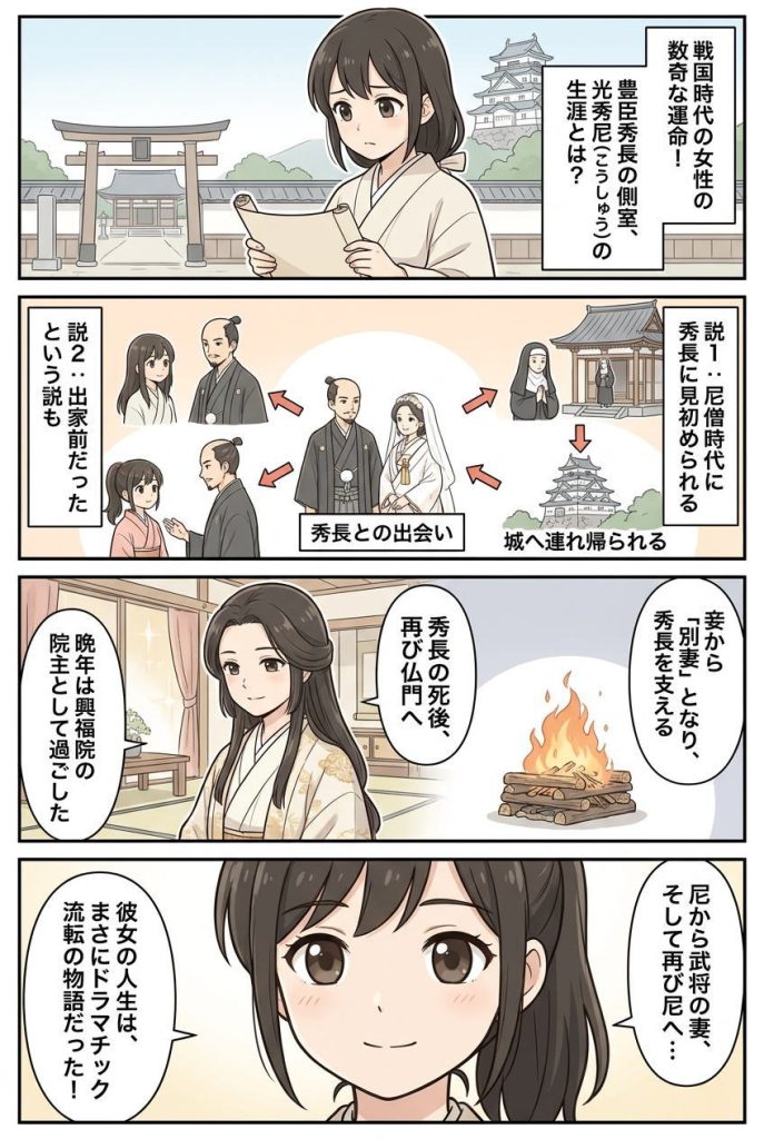 光秀尼(こうしゅうに)の生涯