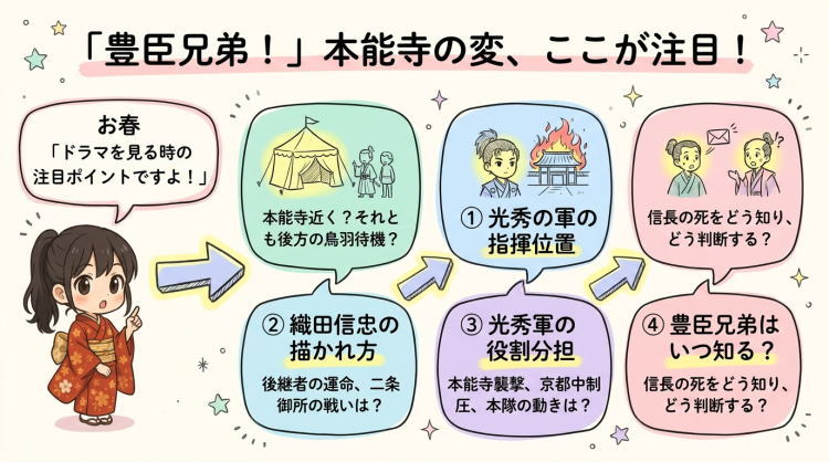 ドラマを見るときに注目したいポイント